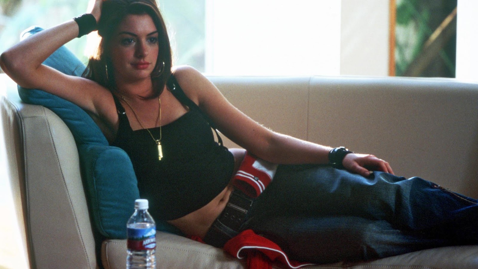 Anne Hathaway looking bored in Havoc movieloversreviews.filminspector.com