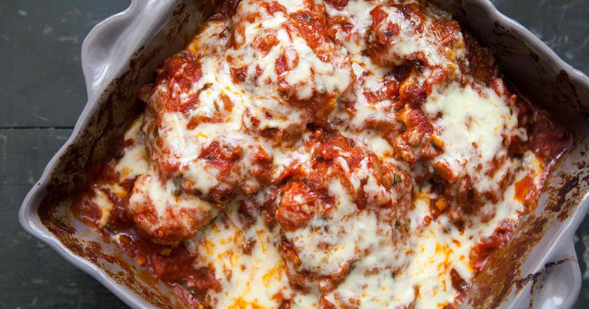 Baked Chicken Marinara Sauce