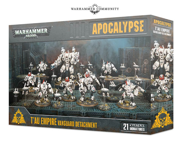 Tau Empire Vanguard Detachment 40k Apocalypse 
