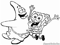 SpongeBob Dan Patrick Bermain Bersama