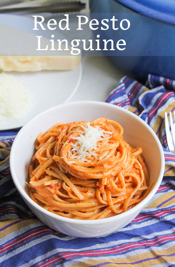 Food Lust People Love Red Pesto Linguine