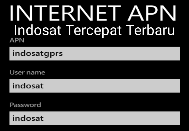 11+ Apn Indosat Tercepat Prosedur