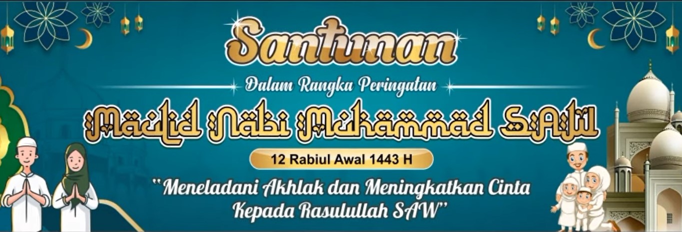 Download Banner Maulid Nabi Format PSD/CDR Terbaru - Maxtrimus