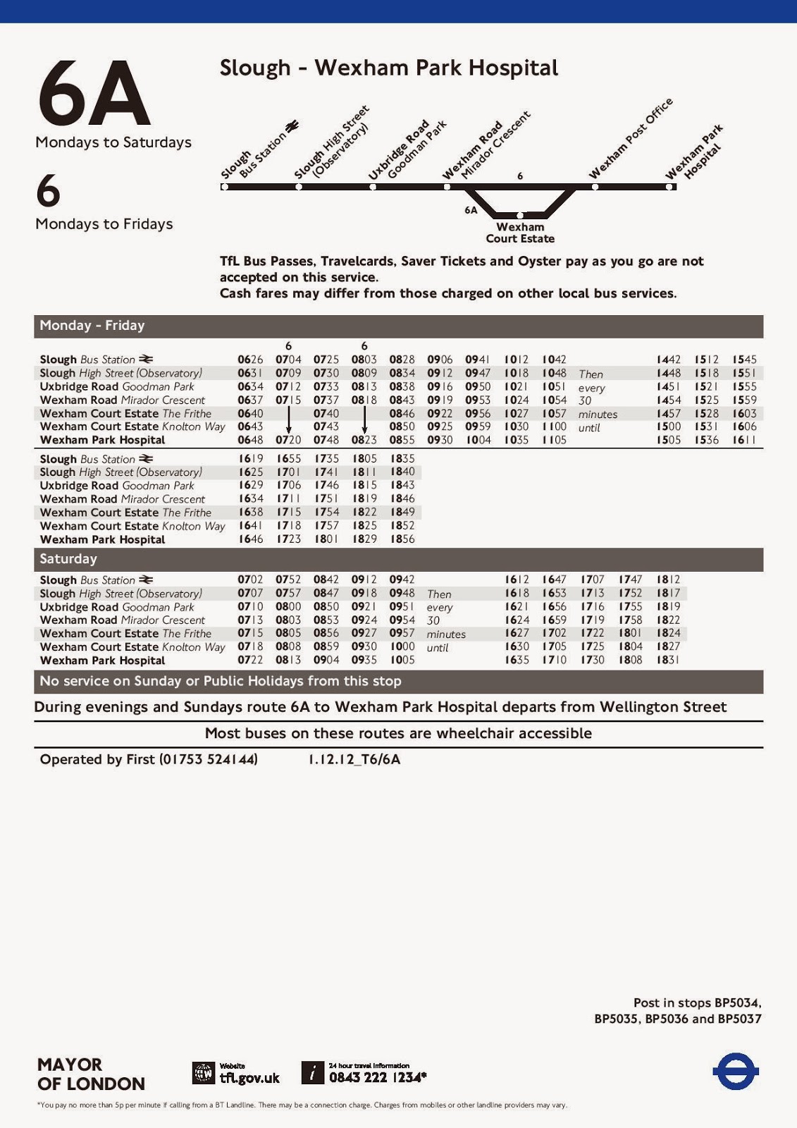 State Bus Routes,Fare ,Schedule information online UK Bus Slough