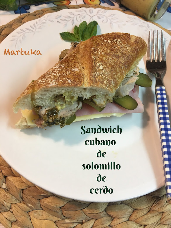Sandwich Cubano De Solomillo De Cerdo