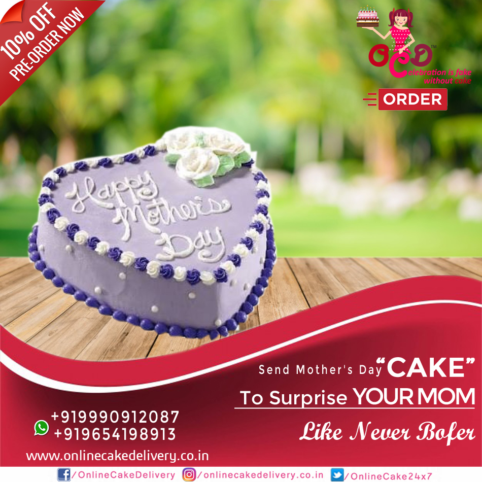 Mothers Day Cake Send Best Mothers Day Cake Delivery all over India