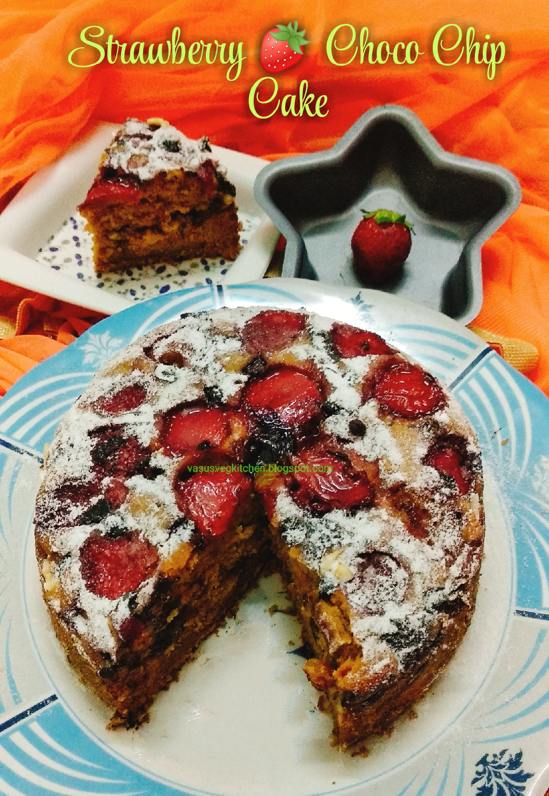 Vasusvegkitchen Chocolate and custard jelly cake How to prepare