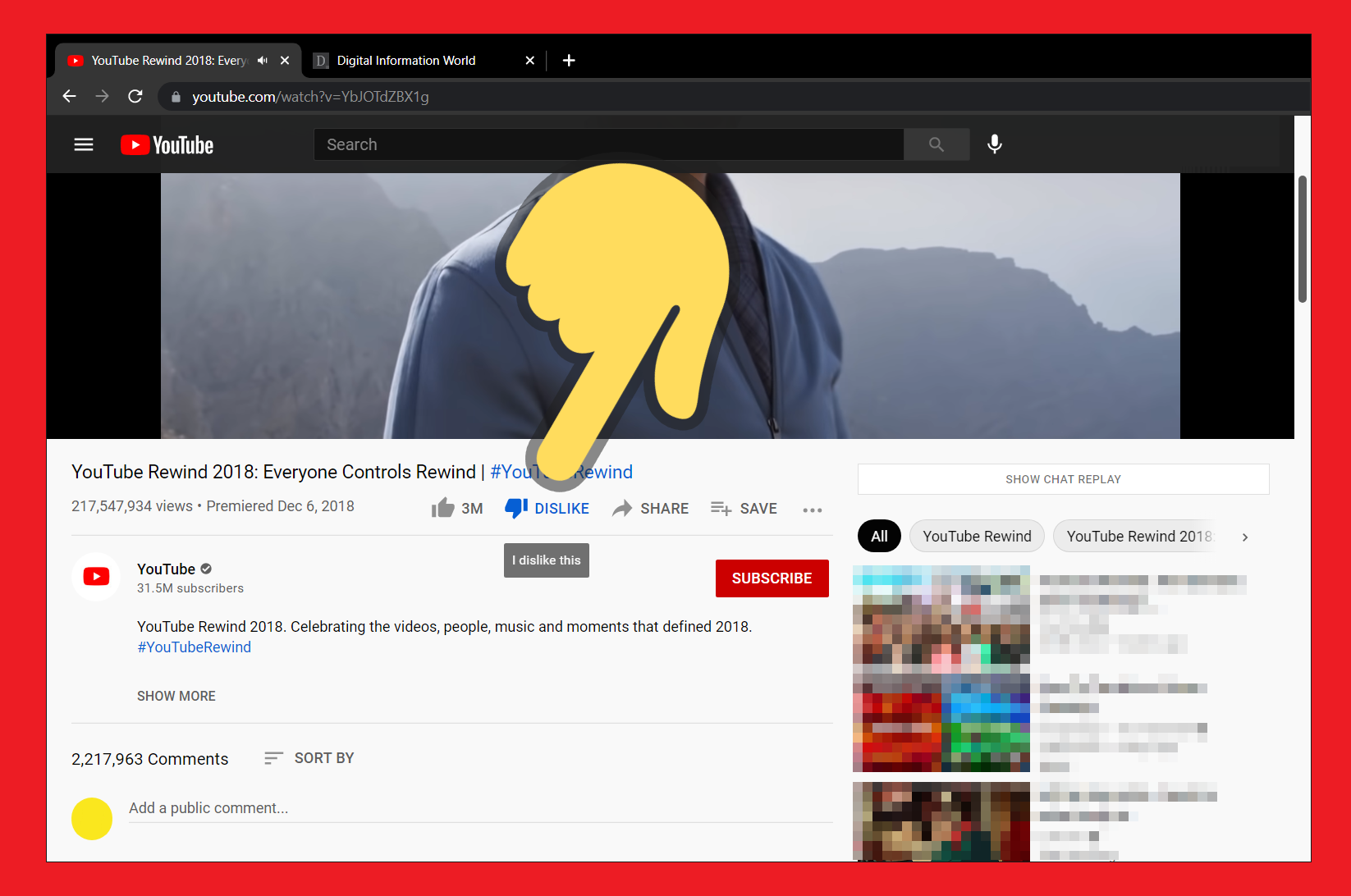 YouTube Is Removing The Dislike Counts From Videos (On The Web)