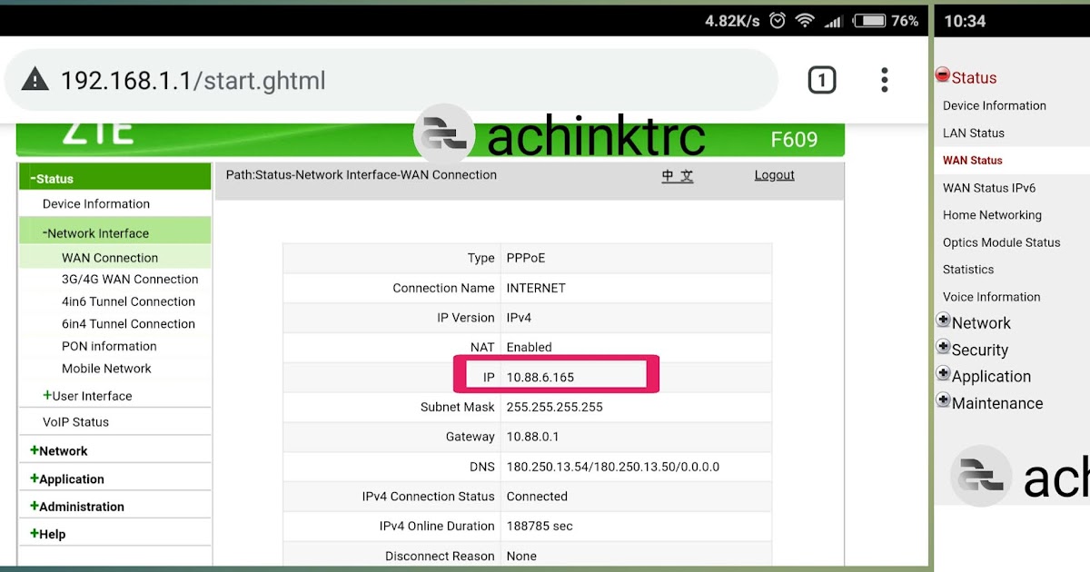 Daftar IP Terbaik Indihome untuk Game Online achinktrc
