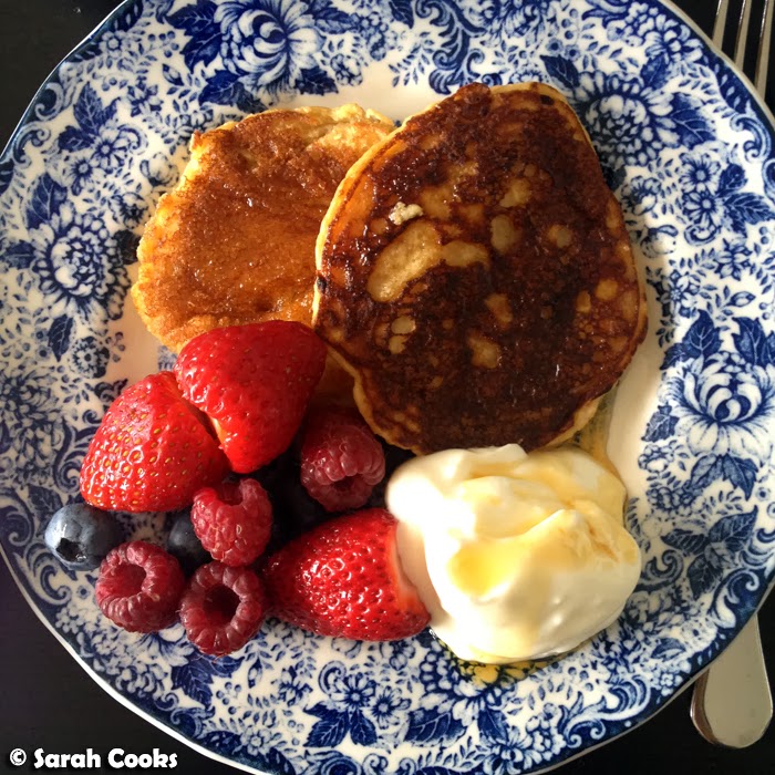 Sarah Cooks Coconut Flour Pancakes