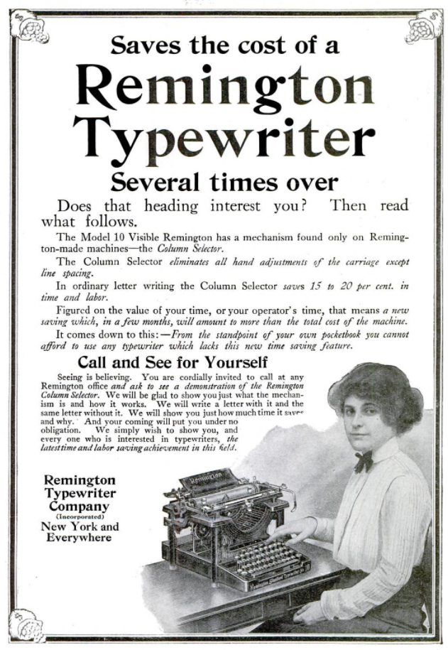 oz.Typewriter Unreliable Reiley A Blinkered History of the Evolution