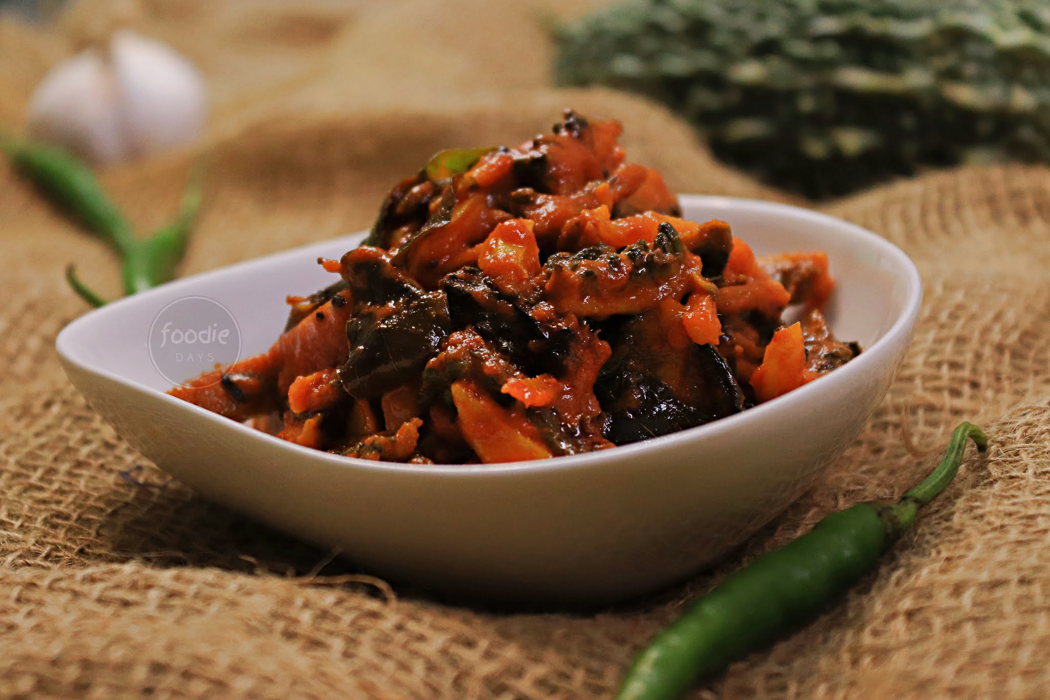 Bitter gourd Pickle Kerala Style Paavakka achaar recipe