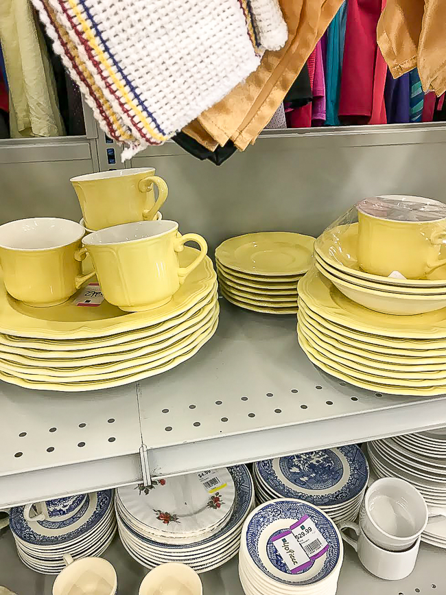 Recent Thrifting Finds and What's in my Garage Little House of Four