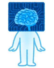 成長する人工知能のキャラクター（子供）