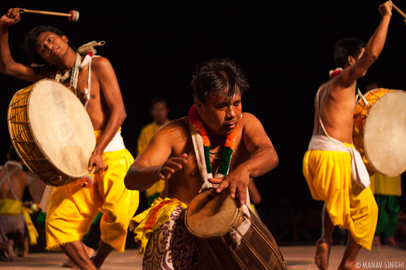 Pung Cholam or Dhol Cholam from Manipur.