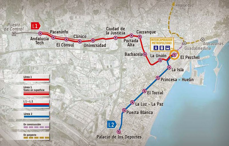 Metro de Málaga el estreno más esperado DinkyViajeros