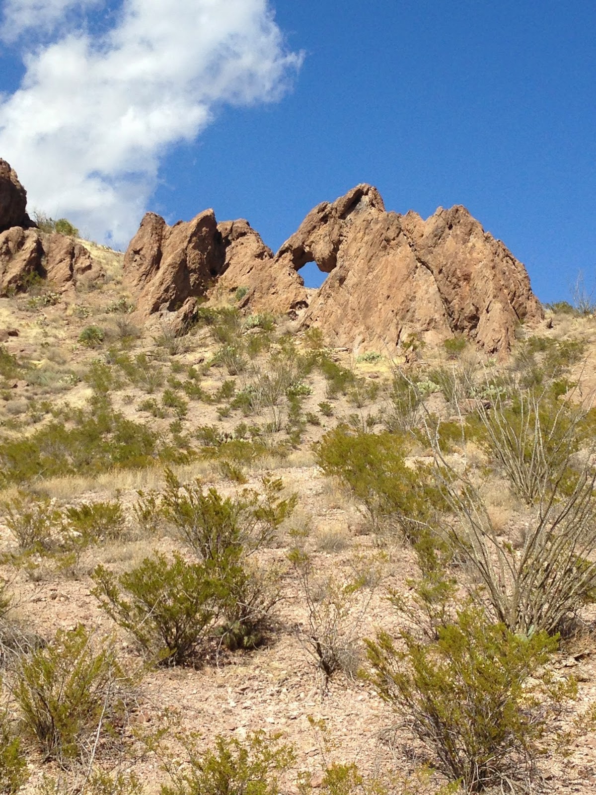 Southern New Mexico Explorer Doña Ana Mountains Pointed Arch