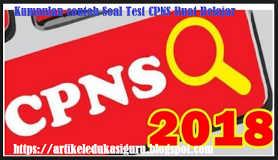 Kumpulan pola Soal Test CPNS Buat Belajar Kumpulan pola Soal Test CPNS Buat Belajar