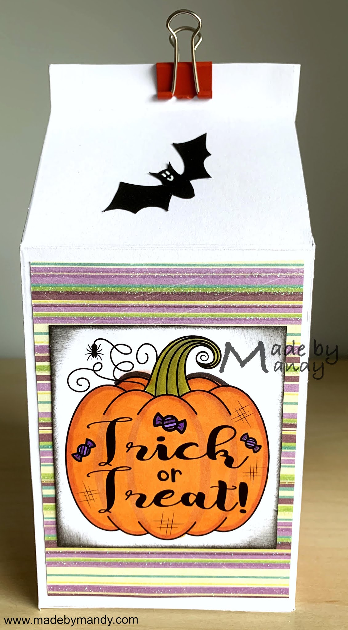 Made By Mandy Halloween Milk Cartons