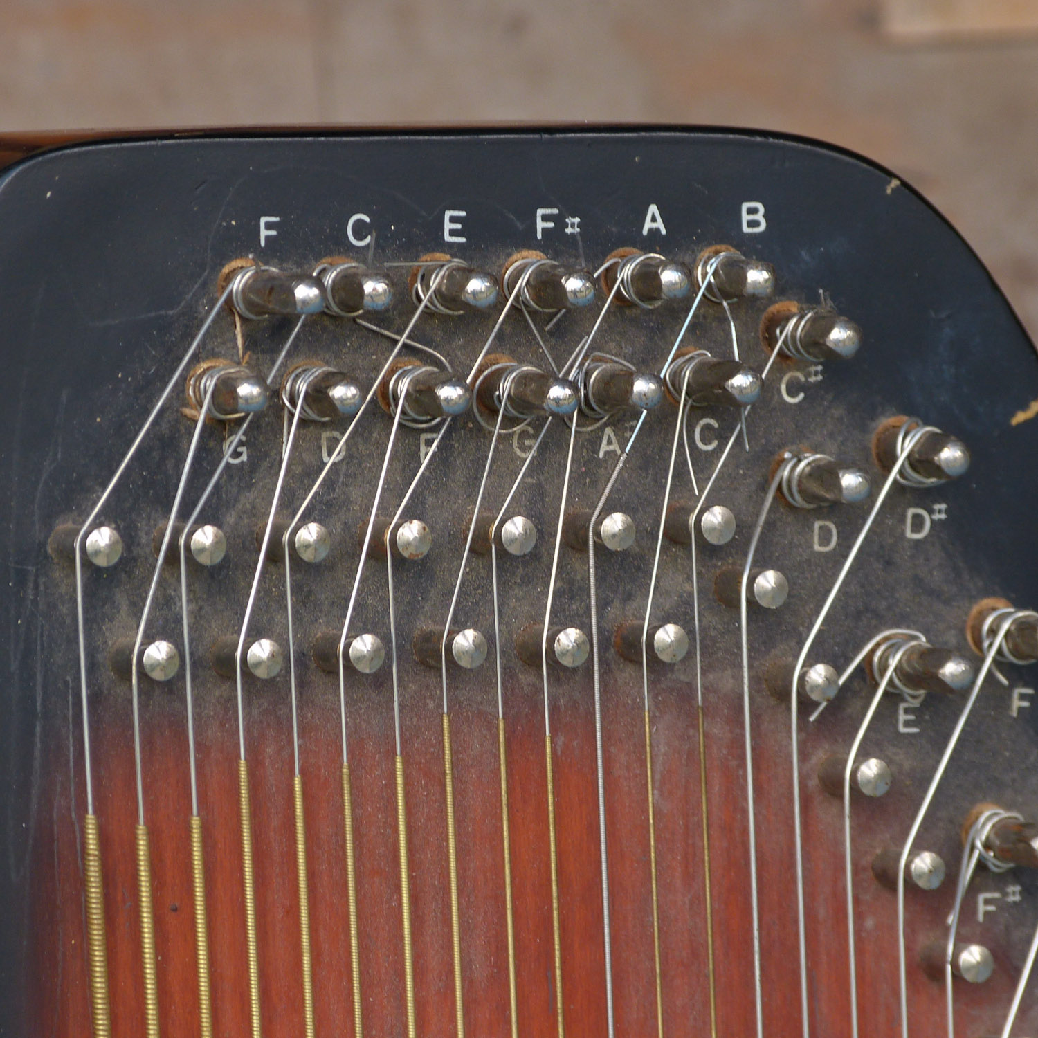 vintage oscar schmidt autoharp 8343 vintage oscar schmidt autoharp 8343