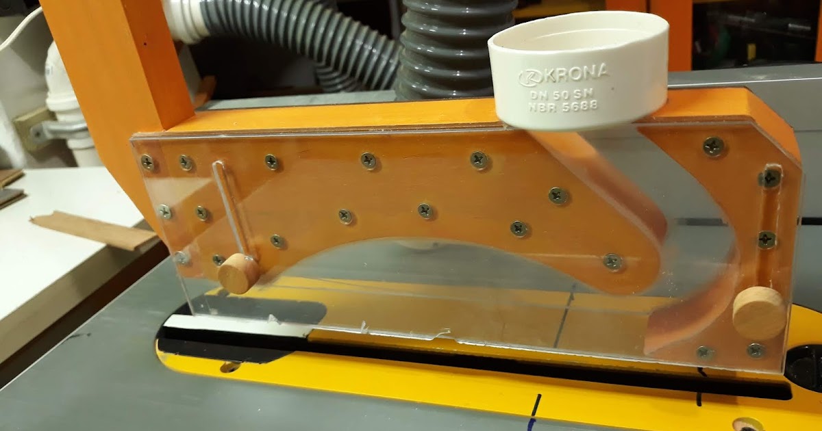 Moreto's Projects Overarm dust collector for table saw