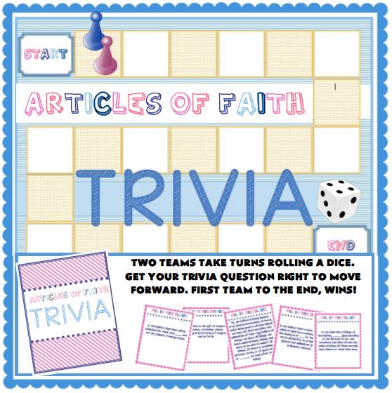 Articles of Faith Trivia Game