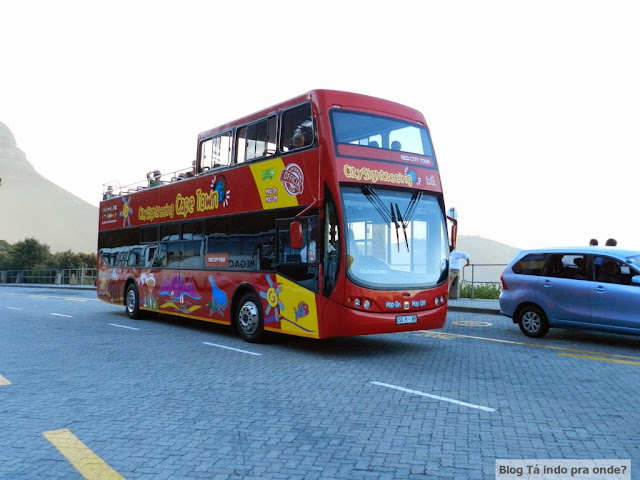 Ônibus hop on, hop off na Cidade do Cabo