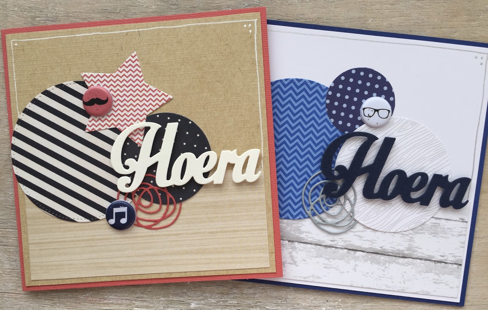 LindaCrea Hoera & Knotsgekke Kaartendagen (het resultaat)