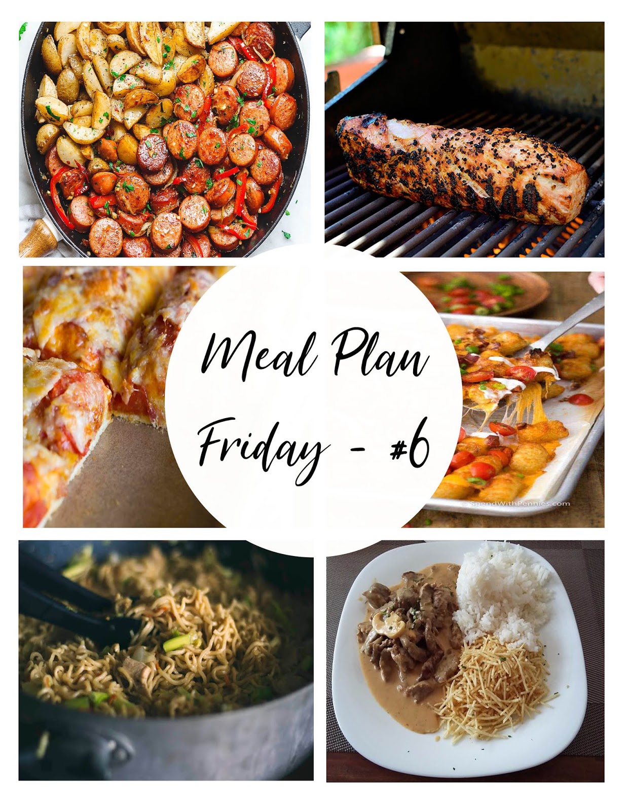 Full Bellies, Happy Kids Meal Plan Friday 6