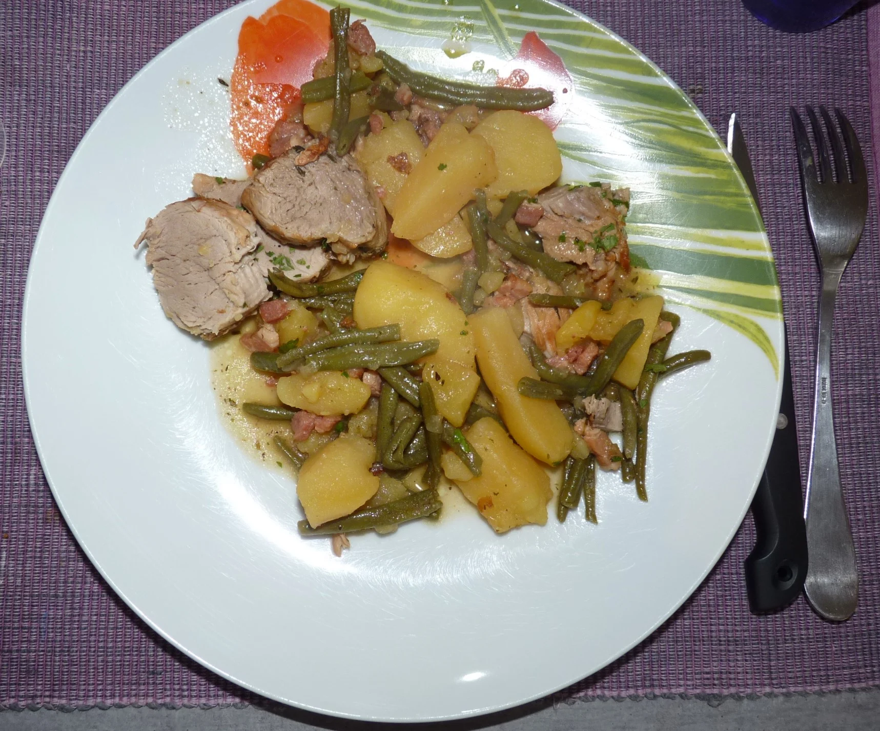 Filet mignon au cidre et aux pommes Cookéo+