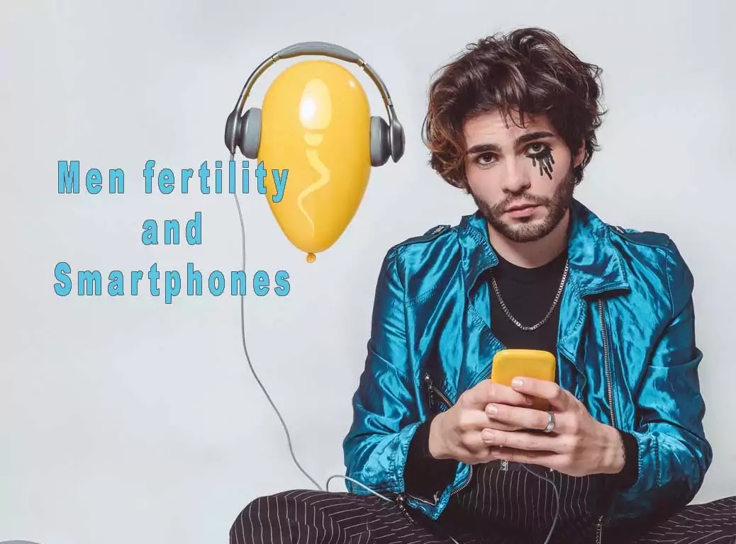 Male fertility warning for smartphone users