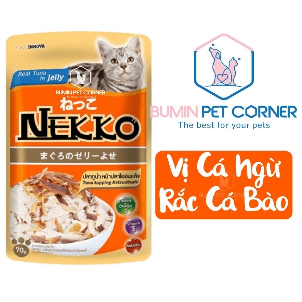 Pate Nekko mix vị cho mèo con và mèo trưởng thành