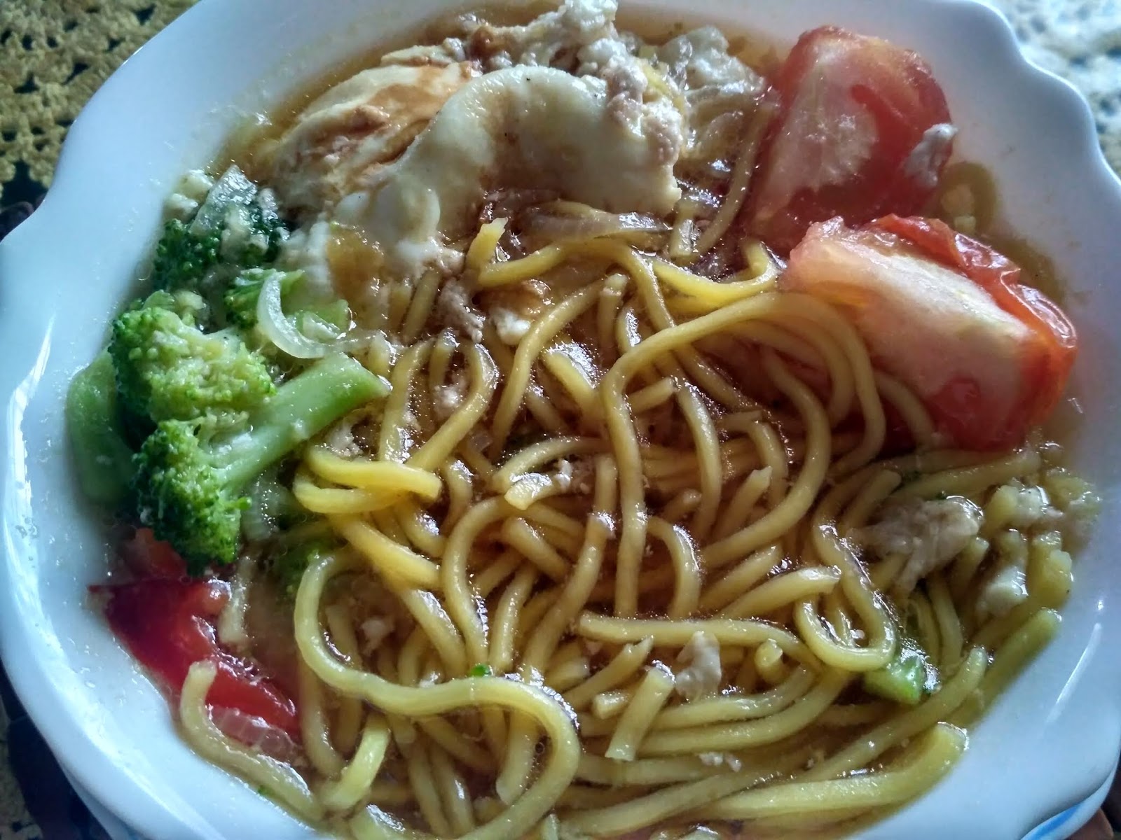 Egg Noodle Soup