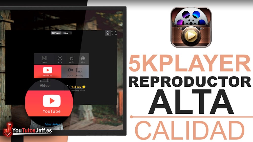 Descargar 5KPlayer Gratis Ultima Versión - Reproductor de Alta Calidad