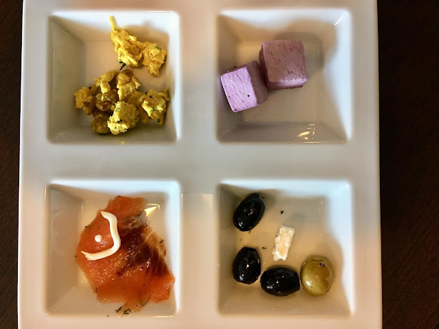 Celebrity Cruises concierge class canapes