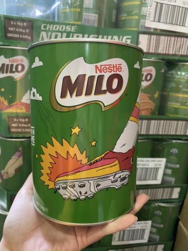 Milo Úc 1kg xách tay mẫu mới 2021