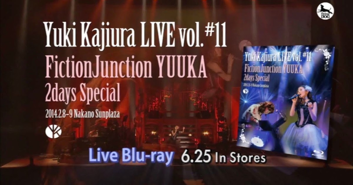 Just Me Yuki Kajiura Live Vol 11 Fictionjunction Yuuka 2days Special Cover Art