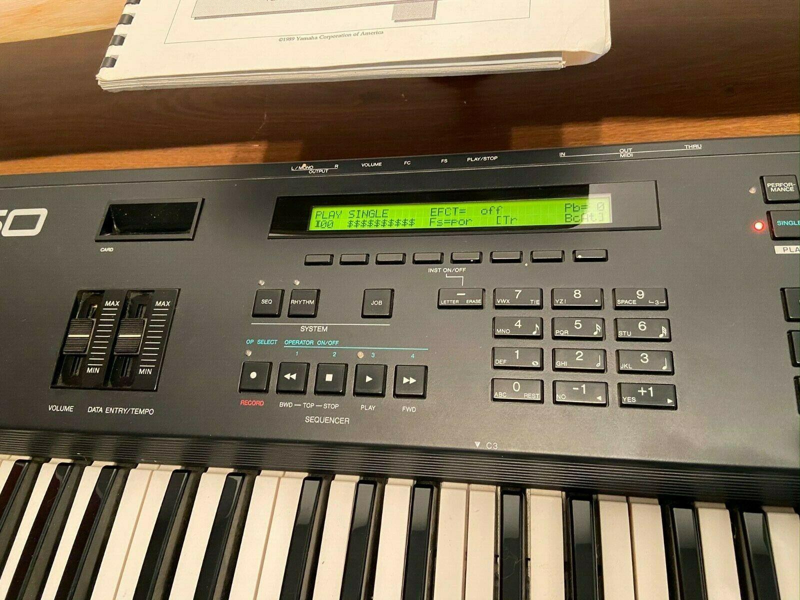 MATRIXSYNTH Yamaha V50 Synthesizer Workstation