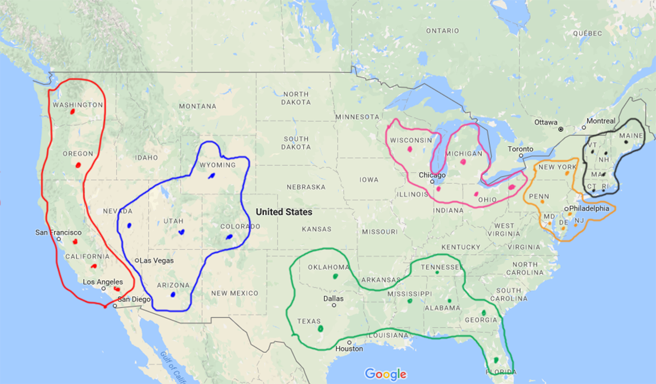 Major areas. Industry Regions of USA. Industrial Belts of the USA. Норт Индастриал на карте. Реки Северной Америки на карте.