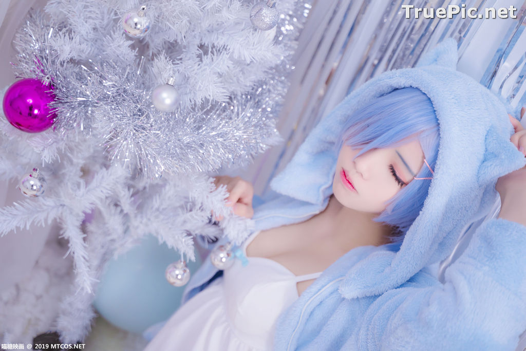 Image [MTCos] 喵糖映画 Vol.043 – Chinese Cute Model – Sexy Rem Cosplay - TruePic.net - Picture-37