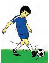 Analisis Keterampilan Gerak Menendang Bola Dengan Kaki Bagian Dalam Dan Punggung Kaki