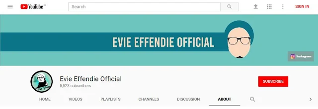 Alamat Website & Sosial Media Ustadz Evie Effendie Resmi (Official)