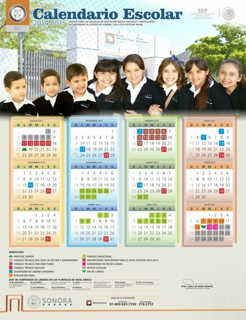 Calendario escola 14-15