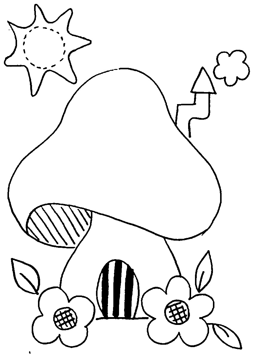 50 desenhos, moldes e riscos de cogumelo para colorir, pintar, imprimir!  Muitos desenhos de cogumelos! - ESPAÇO EDUC…