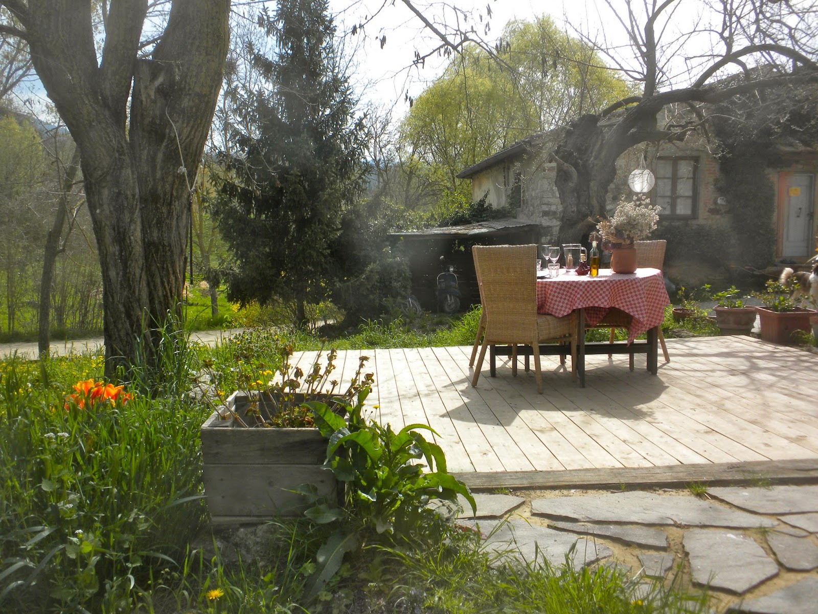 cheese-tasting at Podere Le Fornaci