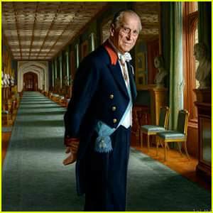 Prince Philip Poses for New Portrait at Age 96 - Stephanie's Blog