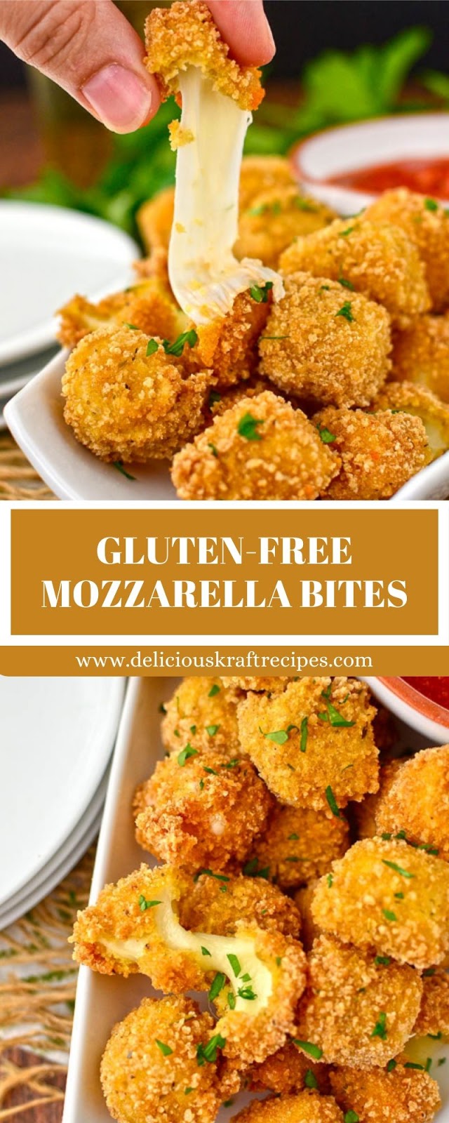 GLUTEN-FREE MOZZARELLA BITES GLUTEN-FREE MOZZARELLA BITES