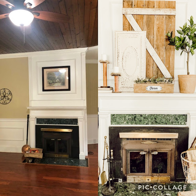 Recently, I styled this 1904 Farmhouse going on the home market soon with The Wylie Team! I loved being able to take transform this home with beautiful farmhouse style decor and see it change in just a day!