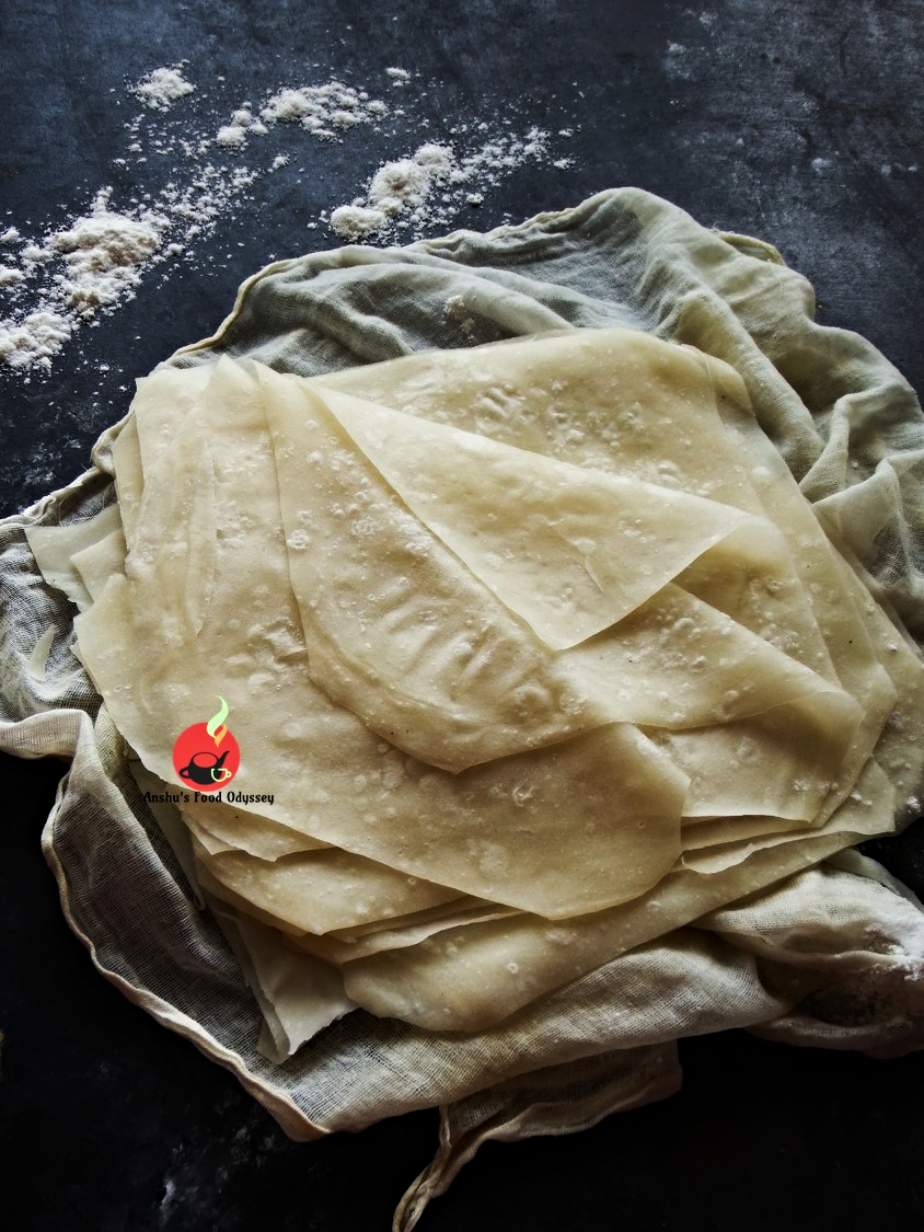 Homemade Spring Roll Sheets Spring Roll Wrappers [Includes Video Recipe]