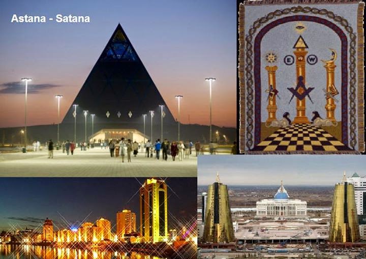 ASTANA - SATANA ..H πρωτεύουσα της NWO και οι υπηρέτες της !!